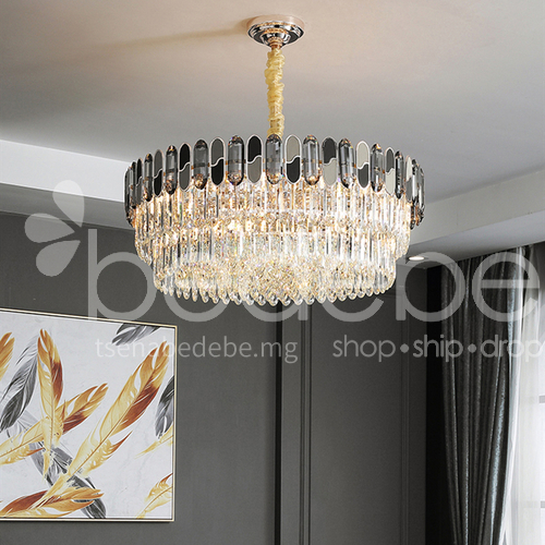 Light Luxury Crystal Chandelier Modern Minimalist Living Room Dining Bedroom Lighting Tb 6827 Light Luxury Crystal Chandelier Modern, Crystal Chandelier Bedroom Lighting
